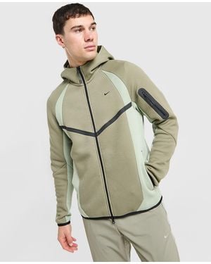 Nike Mens Tech Fleece Pro Full Zip Hoodie - Verde