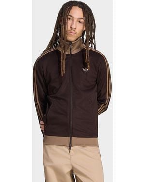 adidas Mens Track Top Beckenbauer - Marrone