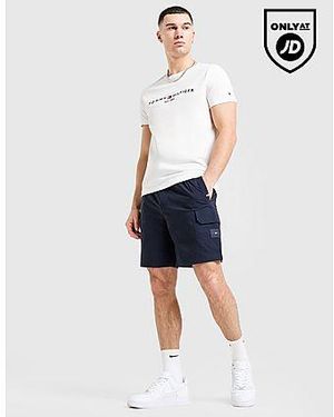Tommy Hilfiger Pantaloncini Cargo Tech - Nero