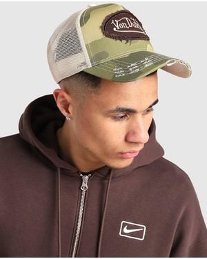 Von Dutch Womens Cappellino DTS Trucker - Verde