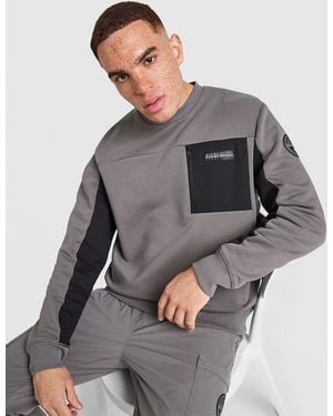Napapijri Sweat Belk - Gris