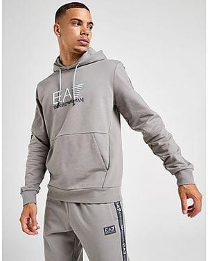 EA7 Tape Overhead Hoodie - Black