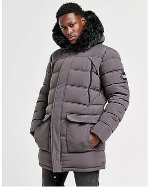 SUPPLY + DEMAND Veste Parka Moretay Longline - Noir
