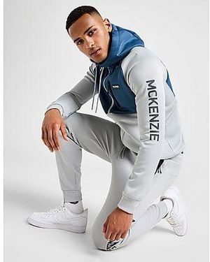McKenzie Mount Poly Full Zip Hoodie - Black
