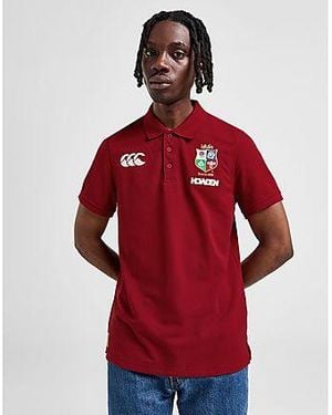 Canterbury Polo Pique British & Irish Lions 2025 - Rosso
