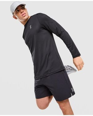 On Shoes T-Shirt Manches Longues Core - Noir