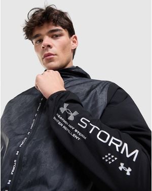 Under Armour Mens Velocity Woven Jacket - Nero