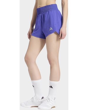 adidas Womens Pantaloncini Racer Pacer Woven - Blu