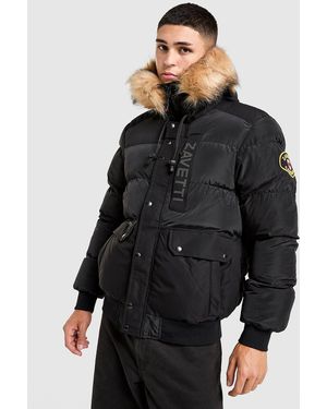 Zavetti Canada Giubbotto Parka Deratti - Nero