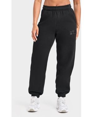 AYBL Pantalon De Jogging Resserré Varsity Applique - Noir