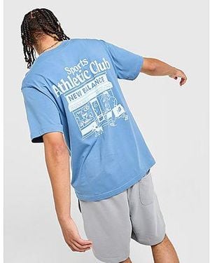 New Balance Athletic Club T-shirt - Blue