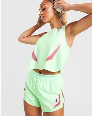 Nike Short De Running Aeroswift - Vert