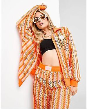 adidas Originals Veste Crochet Firebird - Orange