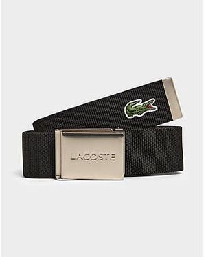 Lacoste Woven Belt - Black