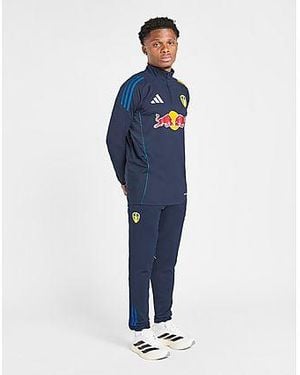 adidas Leeds United Fc Training Track Trousers - Black