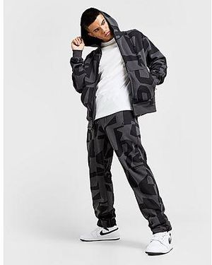 Nike Pantaloni della Tuta Fleece Sport All Over Print - Nero