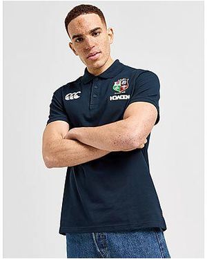 Canterbury Polo Pique British & Irish Lions 2025 - Blu