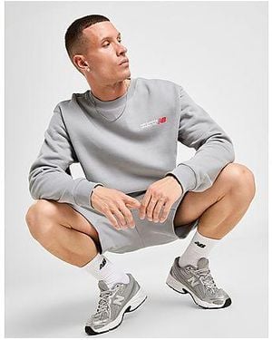 New Balance Core Logo Crew Sweatshirt - Black