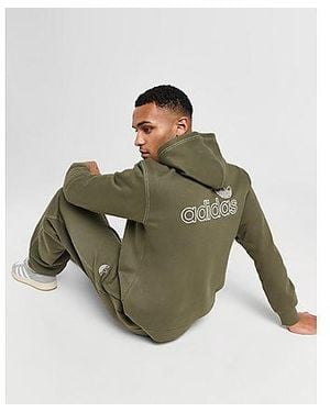 adidas Originals Stitch Hoodie - Green