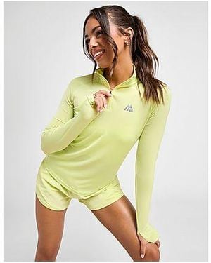 MONTIREX Breathe 1/4 Zip Top - Black