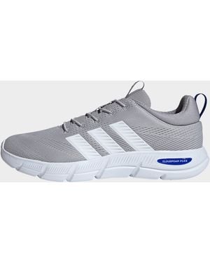adidas Scarpe Cloudfoam Flex Elastic Lace - Bianco