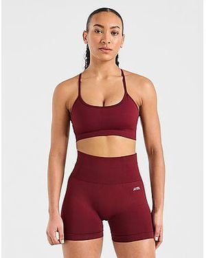 AYBL Empower Seamless Sports Bra - Red