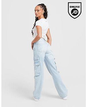 Hoodrich Jeans Cargo Script - Nero