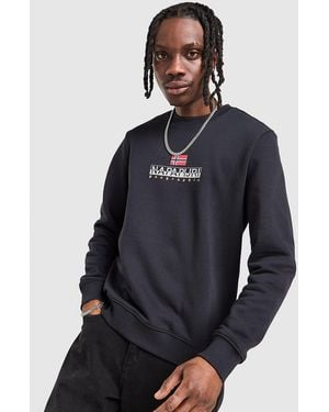 Napapijri Sweatshirt Ras Du Cou Bory - Bleu