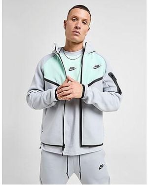 Nike Tech Mix Full Zip Hoodie - Black