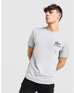 Lacoste Back Croc Graphic T-shirt - Black