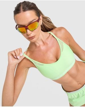 Under Armour Womens Crossback Low Reggiseno Sportivo - Verde