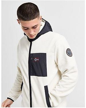 Napapijri Tamar Borg Full Zip Hoodie in Black for Men Lyst UK