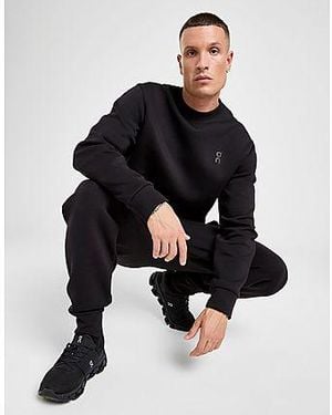 On Shoes Tech Crew Sweatshirt - Black