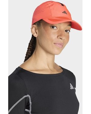 adidas Cappellino Runningxadizero Lightweight Climacool - Rosso