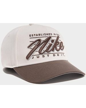 Nike Womens Cappellino Rise A-Frame - Bianco