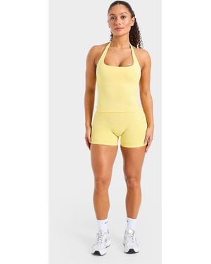AYBL Womens Pantaloncini Enhance - Giallo