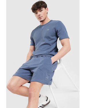 adidas Originals Mens Pantaloncino Waffle - Blu