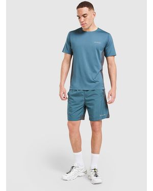Columbia T-Shirt Three Pitch - Bleu