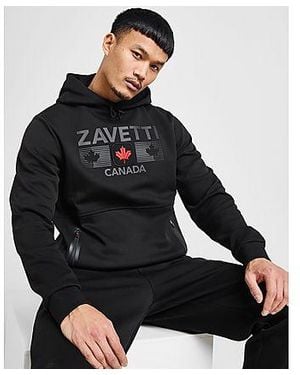 Zavetti Canada Cirico Overhead Hoodie - Black