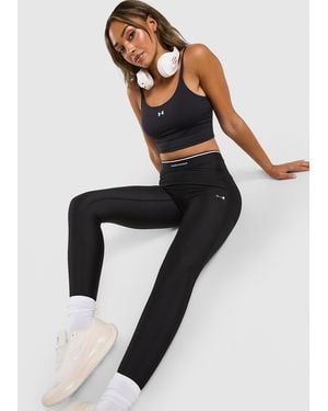 Under Armour Womens Ribbed Leggings - Nero