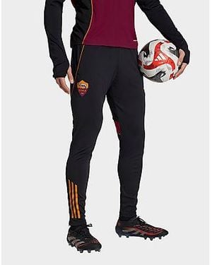 adidas As Roma Training Track Trousers - Black