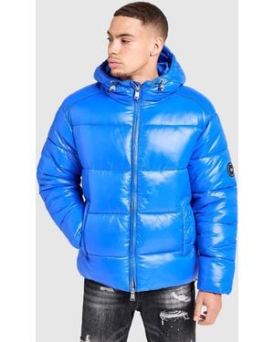SUPPLY + DEMAND Shiner Padded Giacca - Blu