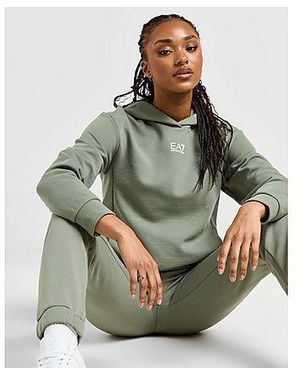Womens ea7 hoodie hotsell