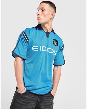 Score Draw Maillot Domicile Manchester City Fc '01 Rétro - Bleu