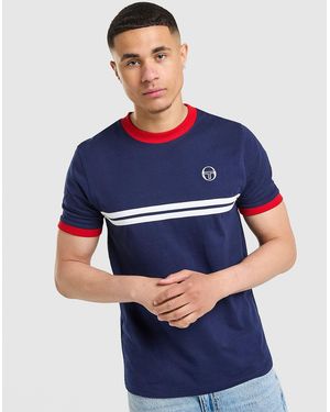 Sergio Tacchini T-Shirt Supermac Homme - Bleu