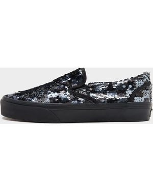 Vans Slip-On Sequin Femme - Noir