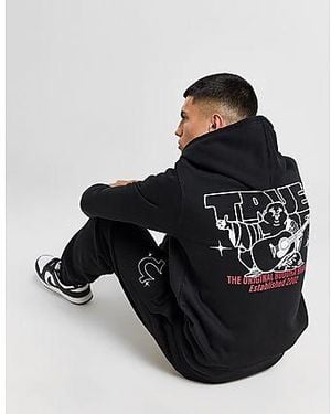 True Religion Buddha Zip Through Hoodie - Nero