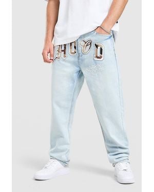 Hoodrich Jean Camo Iron - Bleu