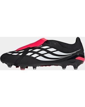 adidas Womens Scarpa Da Calcio Predator Pro Con Linguetta Ripiegabile Per Superfici IN Erba Artificiale - Nero