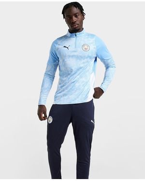 PUMA Pantalon D'Entraînement Manchester City Fc Homme - Bleu